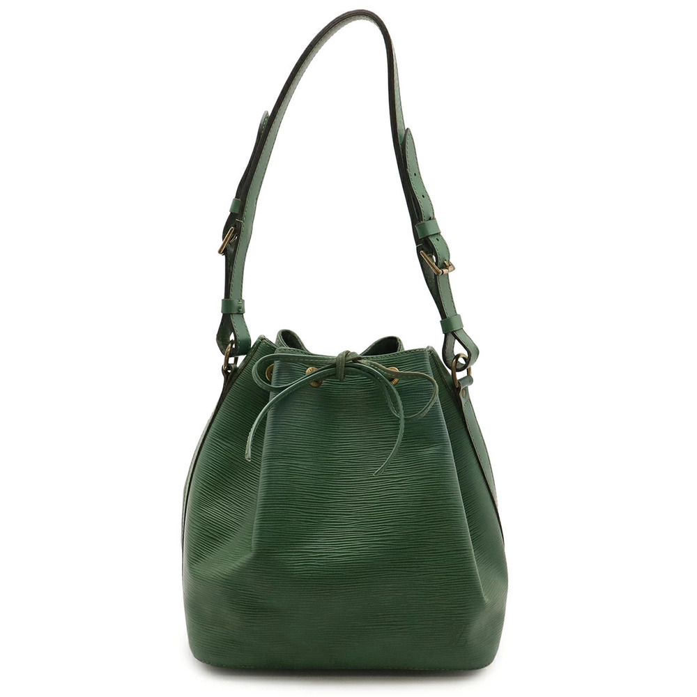 LOUIS VUITTON Epi Shoulder Bag Hobo Drawstring Borneo Green